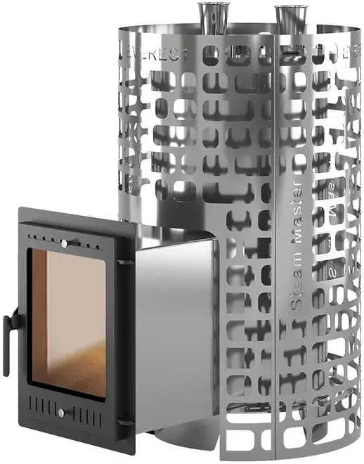 Эверест Steam Master печь банная модель дверки 320M 1.025 м 620 мм 940 мм нержавеющая сталь Inox