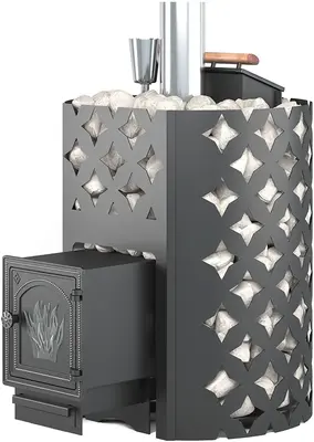 Этна 24 печь банная без стекла 620 мм 620 мм 820 мм