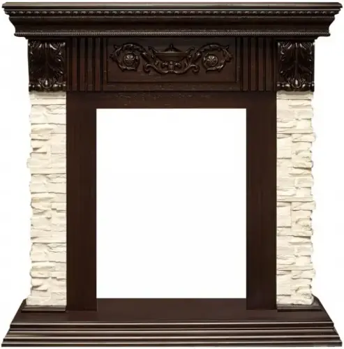 Royal Flame Luxemburg портал каменный темный дуб