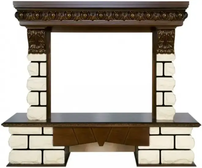 Royal Flame Pierre Luxe Lord портал каменный темный дуб под очаг Royal Flame Jupiter FX New