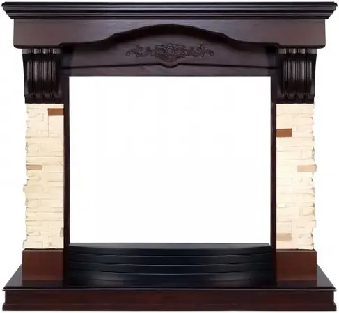 Royal Flame Malta портал каменный темный дуб