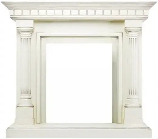 Royal Flame Dallas портал классический слоновая кость с патиной