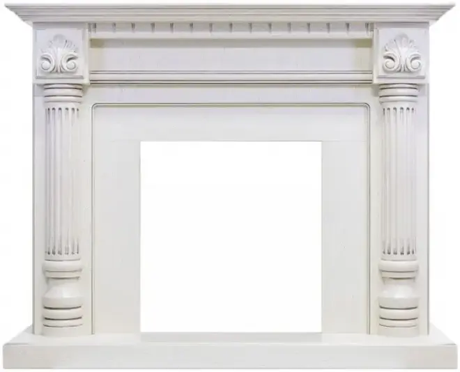 Royal Flame Edinburg портал классический слоновая кость с патиной