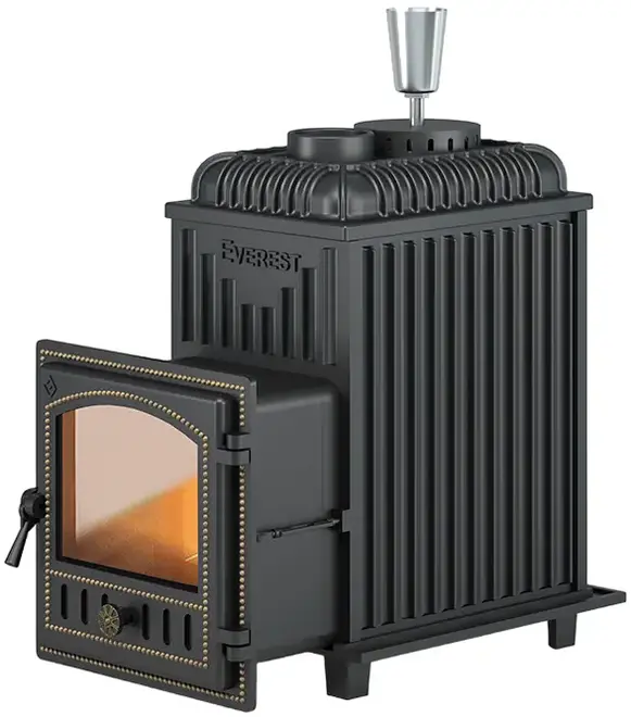 Эверест 24 Легкий Пар печь банная 845 мм 415 мм 812 мм 26 м3 под обкладку чугун