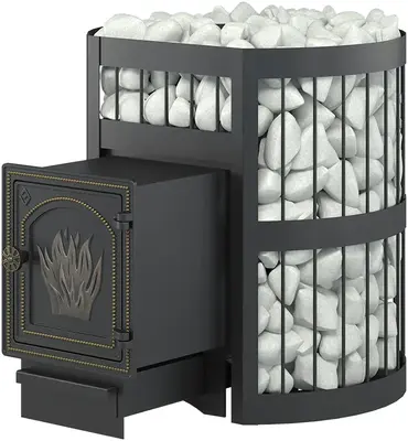 Везувий Ураган Стандарт 16 печь банная без стекла