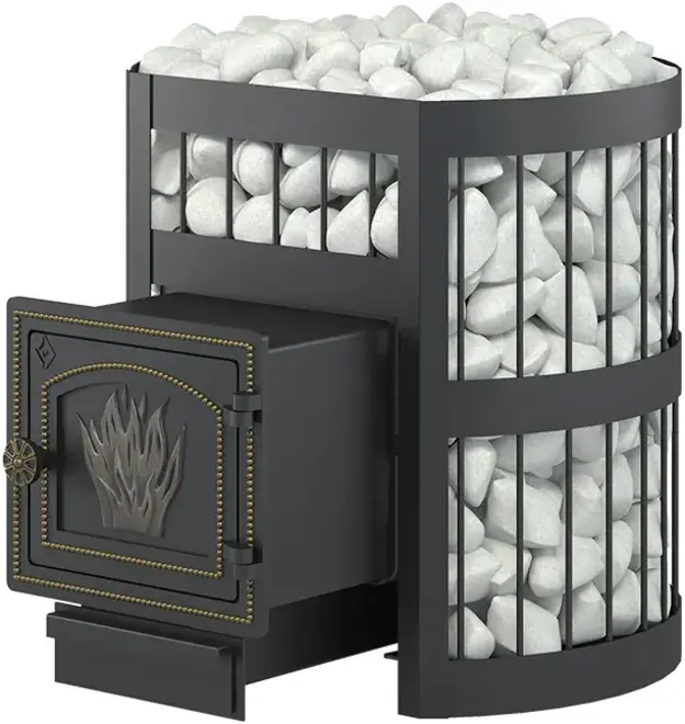 Везувий Легенда Стандарт 12 печь банная без стекла