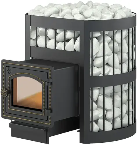 Везувий Легенда Стандарт 12 печь банная со стеклом