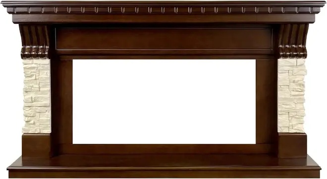 Royal Flame Denver 60 портал линейный каменный