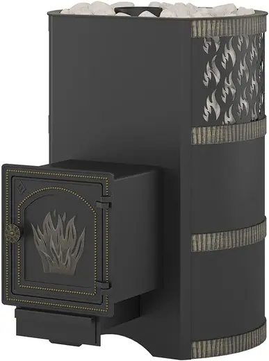 Везувий Лава 28 печь банная без стекла 530 мм