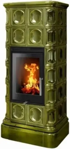 ABX Kaledonie Exclusive L печь-камин (7000 Вт) зеленая