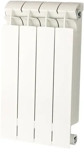 Global Style Plus биметаллический секционный радиатор 500 4 секции (320*575 мм) белый