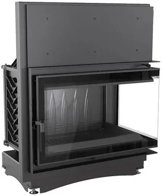 Kratki Oliwia топка г-образное стекло справа (18000 Вт 531 мм)