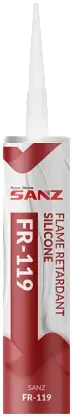 Sanz FR-119 герметик силиконовый огнестойкий (280 мл)