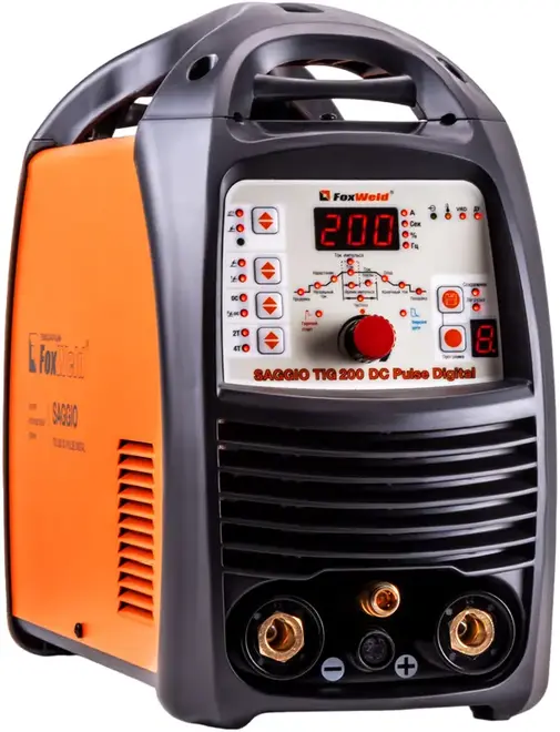 Foxweld Saggio TIG 200 DC Pulse Digital аппарат аргонодуговой сварки (4900/6200 Вт)