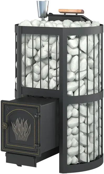 Везувий Ураган Стандарт 28 печь банная без стекла