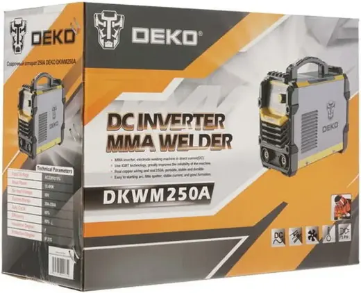 Deko DKWM250A сварочный аппарат (5500 Вт 20 А)
