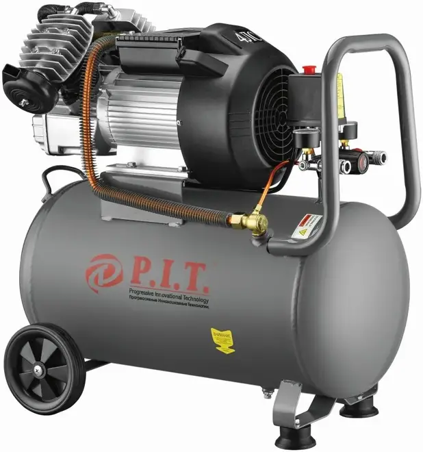 P.I.T. PAC016003-2.5/50 компрессор поршневой масляный (2500 Вт бар8 бар) PAC016003-2.5/50