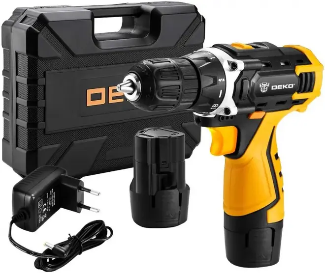 Deko DKCD12FU-LI дрель-шуруповерт аккумуляторная №063-4094 (12 В)