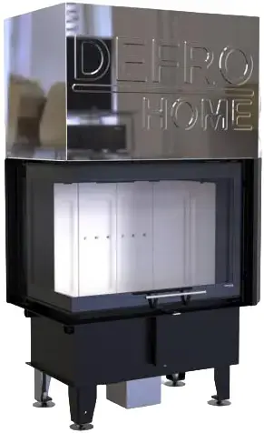 Defro Home Intra Sm топка г-образное стекло слева, гильотина (10000 Вт)