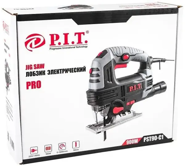 P.I.T. PST90-C1 лобзик электрический (900 Вт)