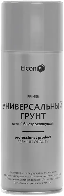 Elcon Primer универсальный акриловый грунт (520 мл) серый
