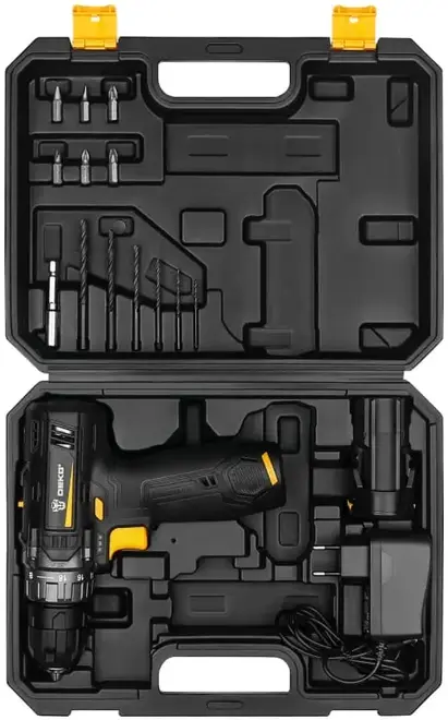 Deko GCD12DU3 SET3 дрель-шуруповерт аккумуляторная №063-4097 (12 В)