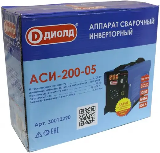 Диолд АСИ-200-05 аппарат сварочный инверторный