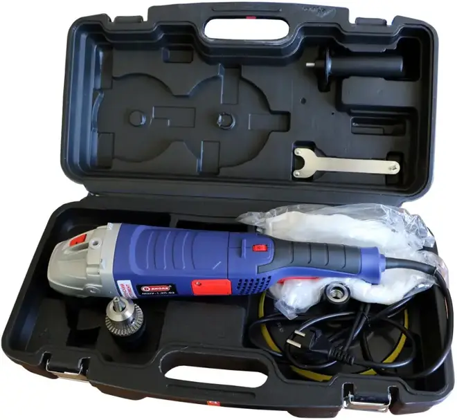 Диолд МШУ-1.2П-02 шлифмашина угловая с насадками (1200 Вт 220 В)