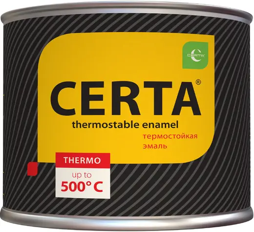 Certa эмаль термостойкая (400 г) красно-коричневая (до +500°C)
