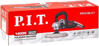 P.I.T. PPO180-C1 шлифмашина полировальная (1400 Вт)