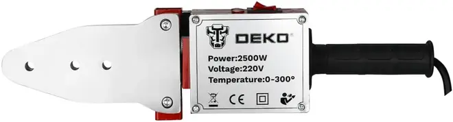 Deko PPWM2500W аппарат для сварки полипропиленовых труб (2500 Вт)