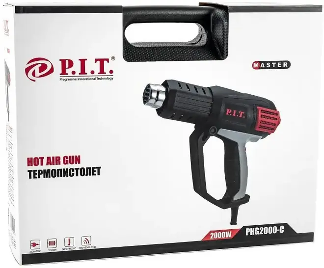 P.I.T. Master PHG 2000-C фен электрический (2000 Вт)