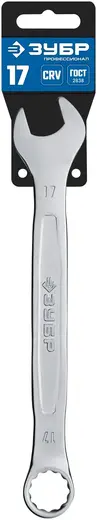 Зубр Профессионал ключ гаечный комбинированный (17 мм)