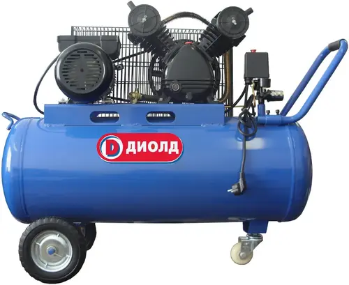 Диолд КМР-2300/100 компрессор поршневой масляный (2300 Вт)