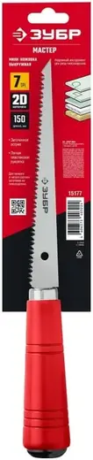 Зубр Профессионал Гипрок мини-ножовка выкружная для гипсокартона (150 мм)