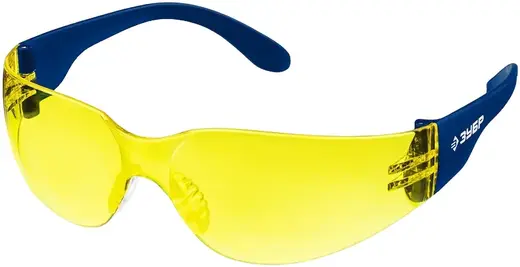 Зубр Профессионал Барьер очки защитные (открытый тип) желтые