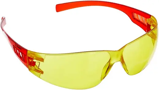 Зубр Мастер очки защитные облегченные (открытый тип) желтые