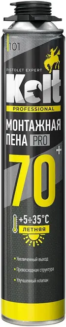 Kolt Professional 70+ пена монтажная летняя (1 л)