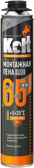 Kolt Professional 65++ Perfect Gun пена монтажная летняя (1 л)