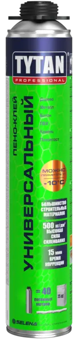 Титан Professional пено-клей универсальный (750 мл) профессиональная