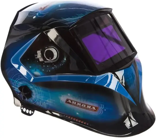 Аврора Sun-7 Tig Master маска сварщика с увеличенным светофильтром (№00016876 хамелеон)