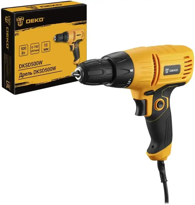 Deko DKSD500W дрель (500 Вт) №063-4053