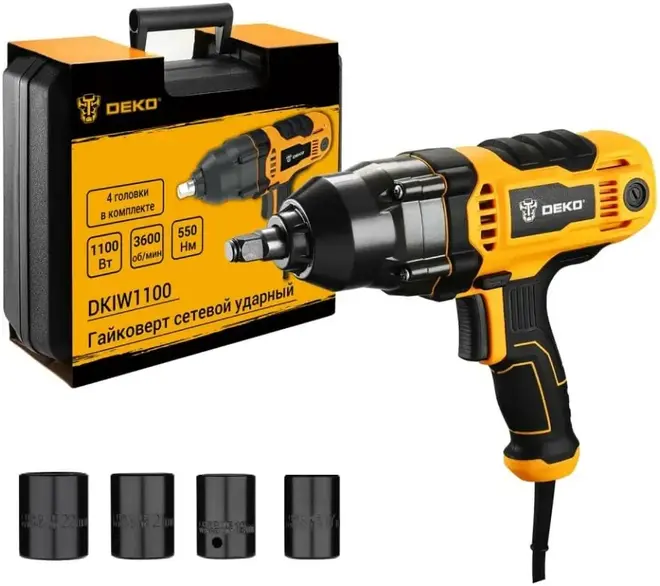 Deko DKIW1100 гайковерт сетевой ударный (230 В)