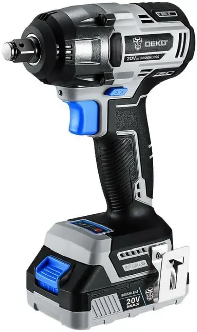 Deko DKIS20 гайковерт аккумуляторный бесщеточный (20 В 350 Нм) №063-4033