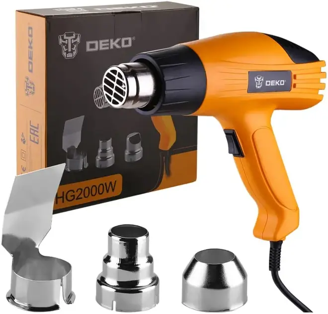 Deko HG2000W фен строительный (2000 Вт 220-240 В) №063-4166