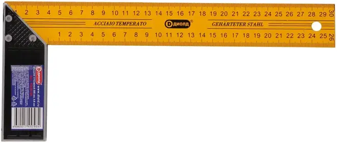 Диолд угольник столярный (300*125 мм)