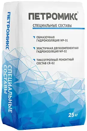Петромикс WP-01 гидроизоляция обмазочная (25 кг)