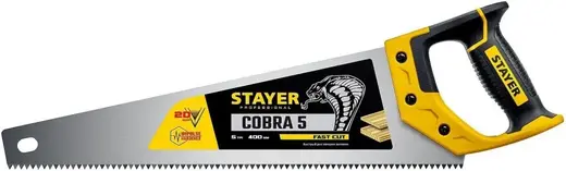 Stayer Professional Cobra 5 ножовка для быстрого реза (400 мм)