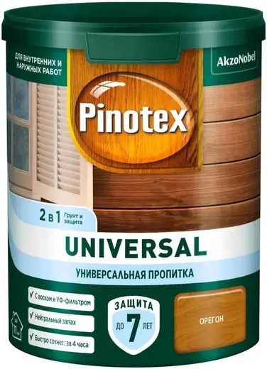 Пинотекс Universal пропитка универсальная 2 в 1 (900 мл) №028 орегон
