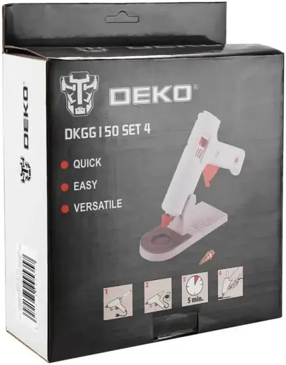 Deko DKGG150 SET4 термопистолет клеевой